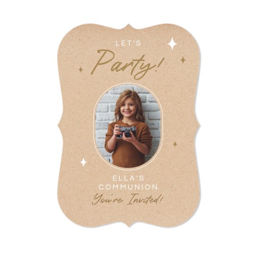 Faire-part 1 Accolades portrait 10 x 14,3 cm