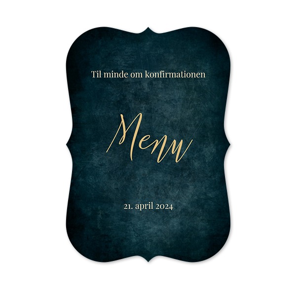 Enkle Fotokort spidse kanter Portræt 10 x 14,3 cm