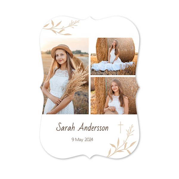 Faire-part 1 Accolades portrait 10 x 14,3 cm Faire-part 1 Accolades portrait 10 x 14,3 cm