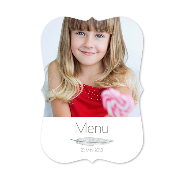 Single Card with brackets Portrait 10 x 14,3 cm Single Card with brackets Portrait 10 x 14,3 cm