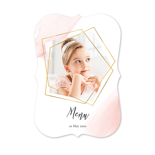 Single Card with brackets Portrait 10 x 14,3 cm Single Card with brackets Portrait 10 x 14,3 cm