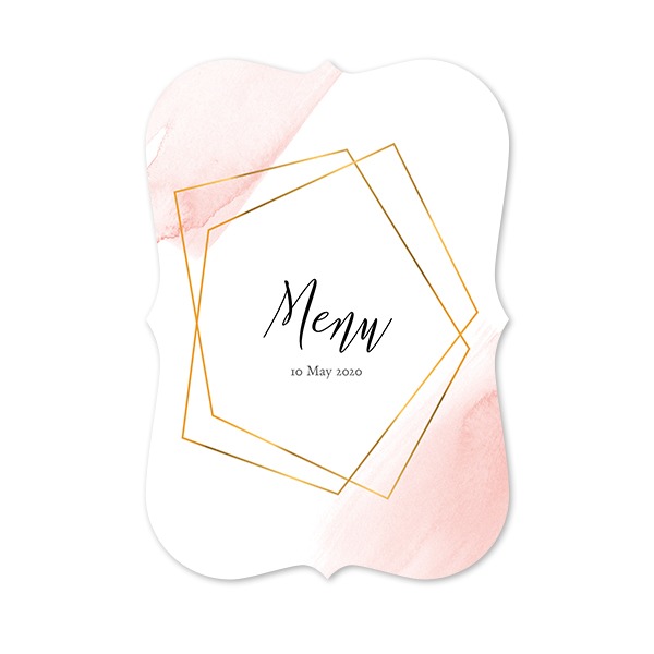 Single Card with brackets Portrait 10 x 14,3 cm Single Card with brackets Portrait 10 x 14,3 cm