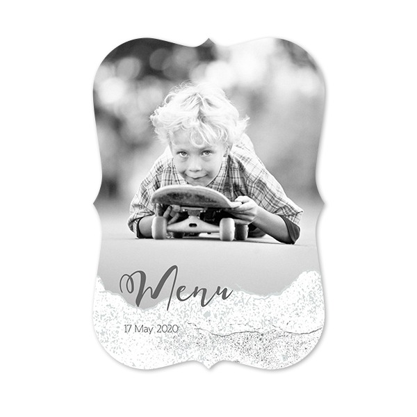 Single Card with brackets Portrait 10 x 14,3 cm