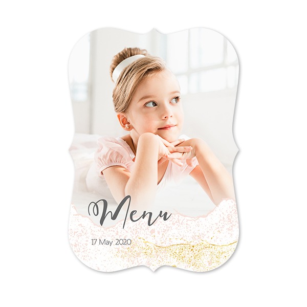 Single Card with brackets Portrait 10 x 14,3 cm Single Card with brackets Portrait 10 x 14,3 cm