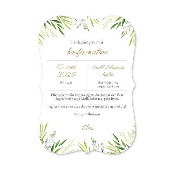 Enkla Fotokort med spetskant StÄende 10 x 14,3 cm Enkla Fotokort med spetskant StÄende 10 x 14,3 cm