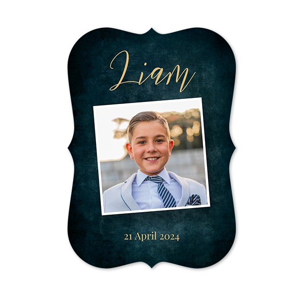 Single Card with brackets Portrait 10 x 14,3 cm