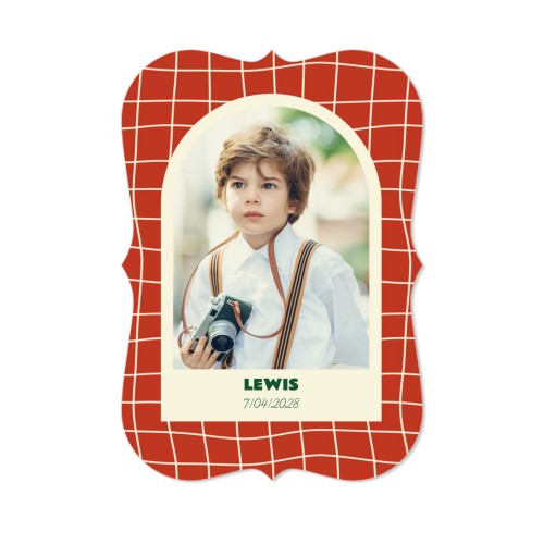 Faire-part 1 Accolades portrait 10 x 14,3 cm