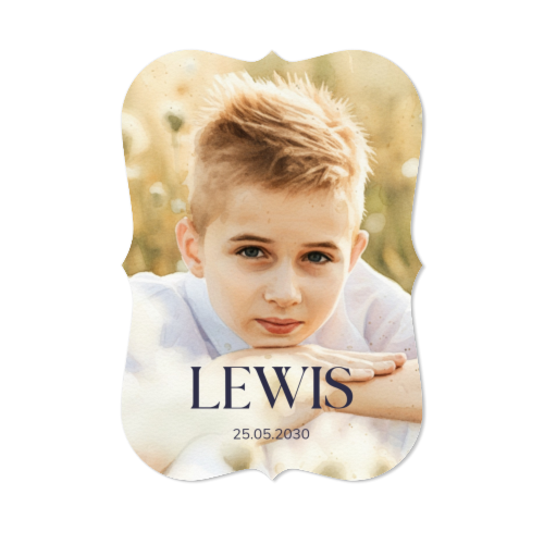 Single Card with brackets Portrait 10 x 14,3 cm Single Card with brackets Portrait 10 x 14,3 cm