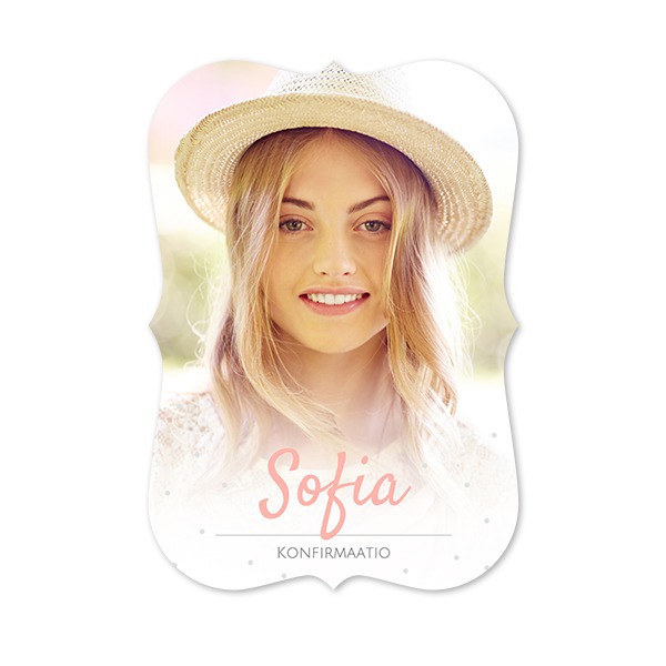 Klassiset kuvakortit aaltoreunoilla Pysty 10 x 14,3 cm