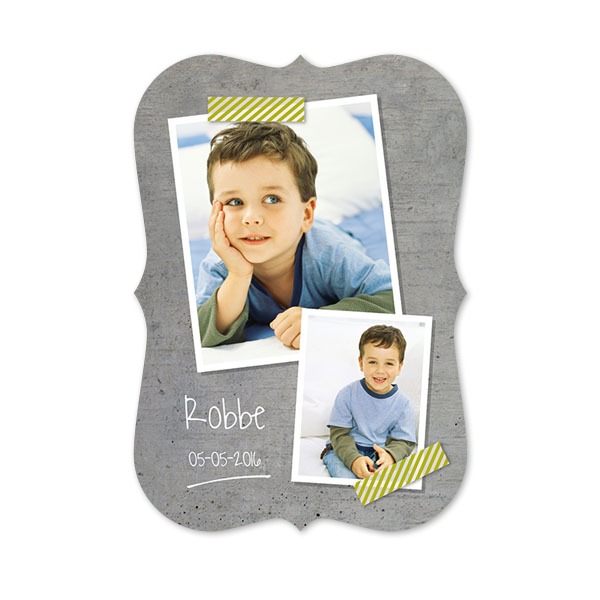 Fotokaart Accolade staand 10 x 14,3 cm