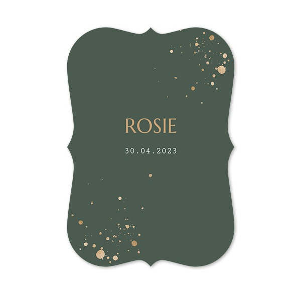 Single Card with brackets Portrait 10 x 14,3 cm Single Card with brackets Portrait 10 x 14,3 cm