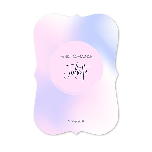 Faire-part 1 Accolades portrait 10 x 14,3 cm Faire-part 1 Accolades portrait 10 x 14,3 cm