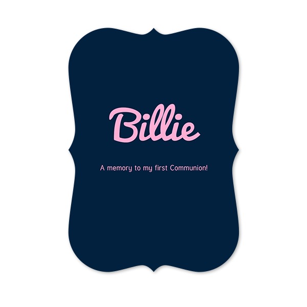 Single Card with brackets Portrait 10 x 14,3 cm