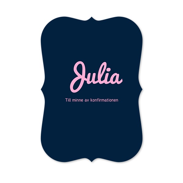 Enkla Fotokort med spetskant Stående 10 x 14,3 cm