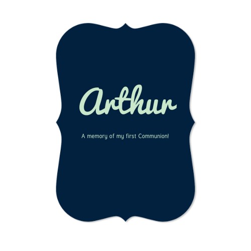 Grusskarte mit Klammer-Rahmen Hochformat 10 x 14,3 cm