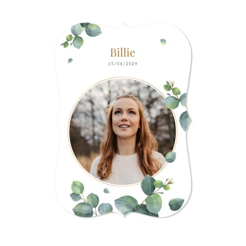 Single Card with brackets Portrait 10 x 14,3 cm