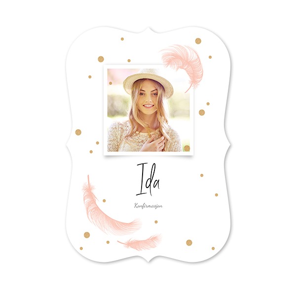 Enkle Fotokort med spisse kanter stående 10 x 14,3 cm Enkle Fotokort med spisse kanter stående 10 x 14,3 cm