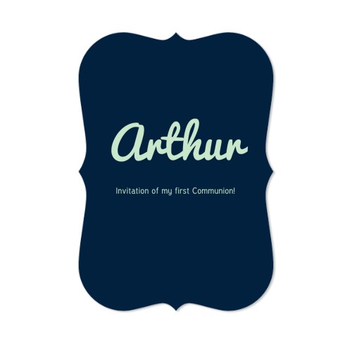 Faire-part 1 Accolades portrait 10 x 14,3 cm