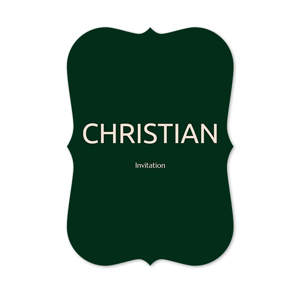 Enkle Fotokort spidse kanter Portræt 10 x 14,3 cm