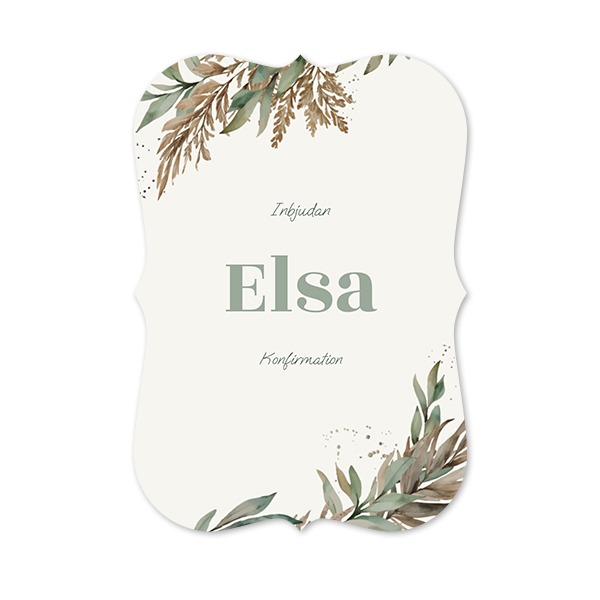 Enkla Fotokort med spetskant Stående 10 x 14,3 cm