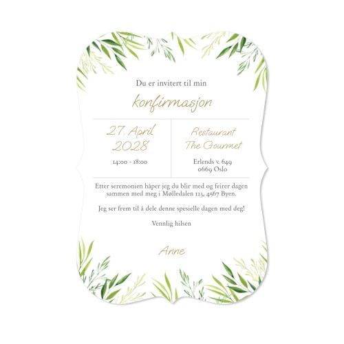 Enkle Fotokort med spisse kanter stående 10 x 14,3 cm Enkle Fotokort med spisse kanter stående 10 x 14,3 cm