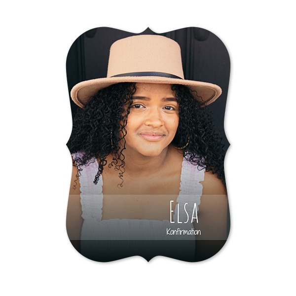 Enkla Fotokort med spetskant StÄende 10 x 14,3 cm Enkla Fotokort med spetskant StÄende 10 x 14,3 cm