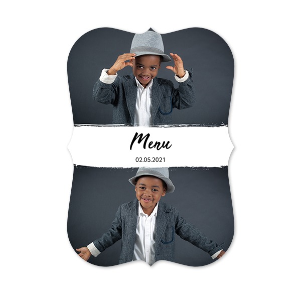 Single Card with brackets Portrait 10 x 14,3 cm Single Card with brackets Portrait 10 x 14,3 cm