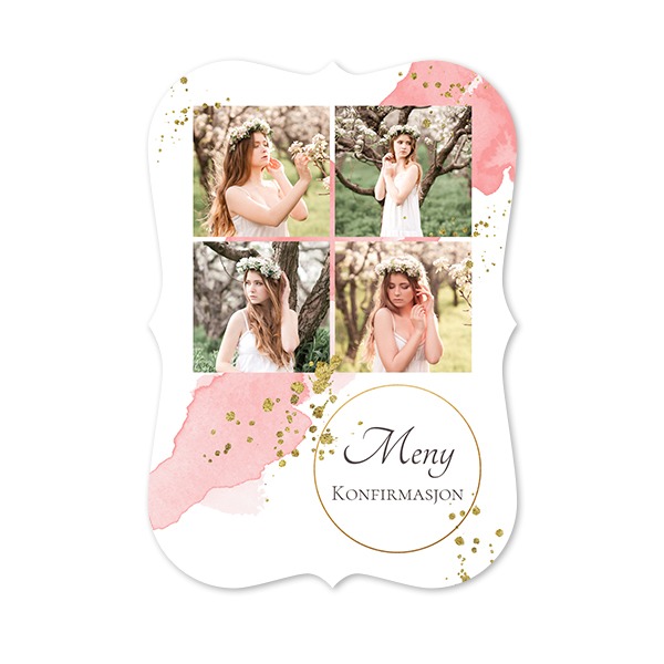 Enkle Fotokort med spisse kanter stående 10 x 14,3 cm Enkle Fotokort med spisse kanter stående 10 x 14,3 cm