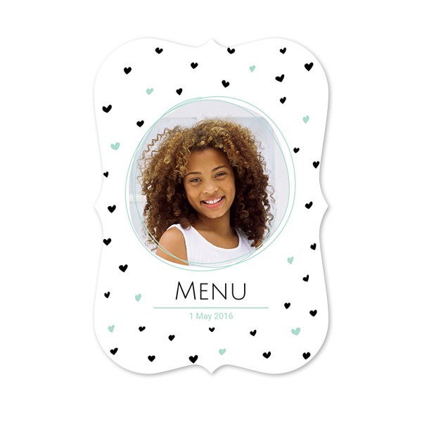 Single Card with brackets Portrait 10 x 14,3 cm