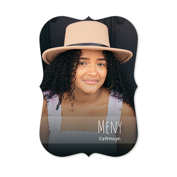 Enkle Fotokort med spisse kanter stående 10 x 14,3 cm Enkle Fotokort med spisse kanter stående 10 x 14,3 cm