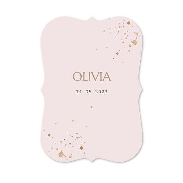 Single Card with brackets Portrait 10 x 14,3 cm