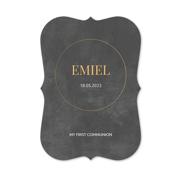 Single Card with brackets Portrait 10 x 14,3 cm Single Card with brackets Portrait 10 x 14,3 cm