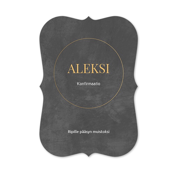 Klassiset kuvakortit aaltoreunoilla Pysty 10 x 14,3 cm