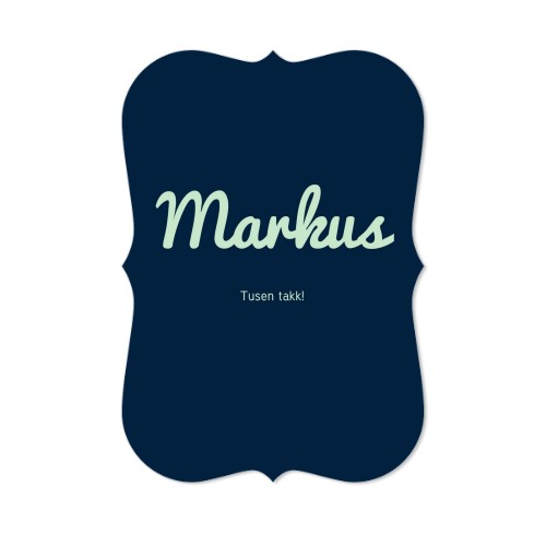 Enkle Fotokort med spisse kanter stående 10 x 14,3 cm