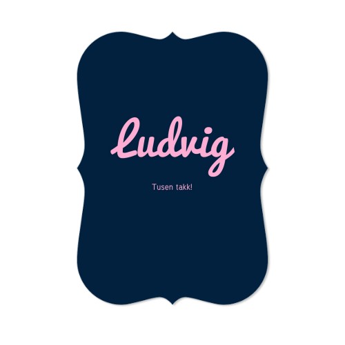 Enkle Fotokort med spisse kanter stående 10 x 14,3 cm