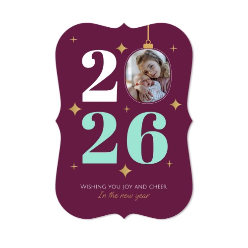 Faire-part 1 Accolades portrait 10 x 14,3 cm