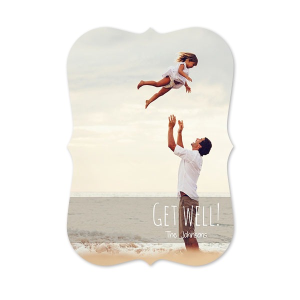 Klassiset kuvakortit aaltoreunoilla Pysty 10 x 14,3 cm