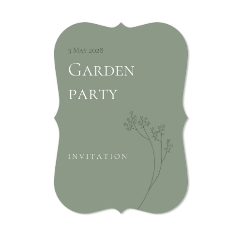 Single Card with brackets Portrait 10 x 14,3 cm Single Card with brackets Portrait 10 x 14,3 cm