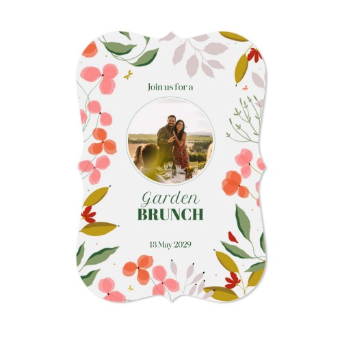 Single Card with brackets Portrait 10 x 14,3 cm