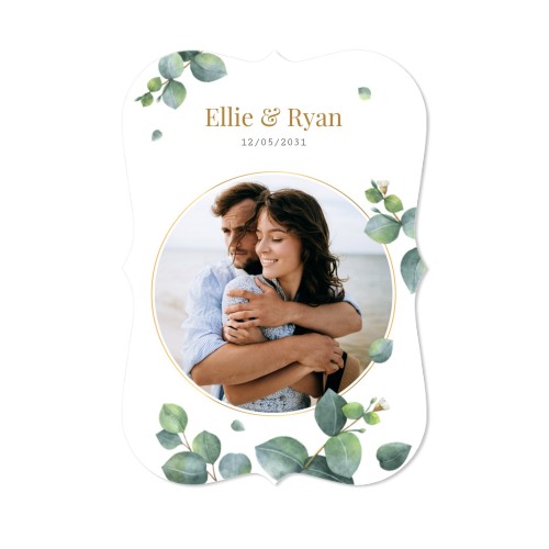 Single Card with brackets Portrait 10 x 14,3 cm