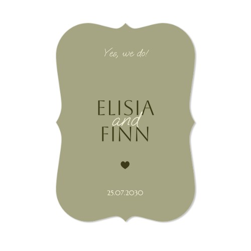 Single Card with brackets Portrait 10 x 14,3 cm Single Card with brackets Portrait 10 x 14,3 cm