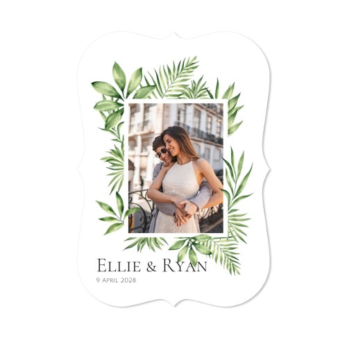 Single Card with brackets Portrait 10 x 14,3 cm