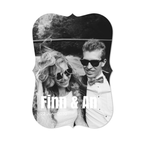 Fotokaart Accolade staand 10 x 14,3 cm