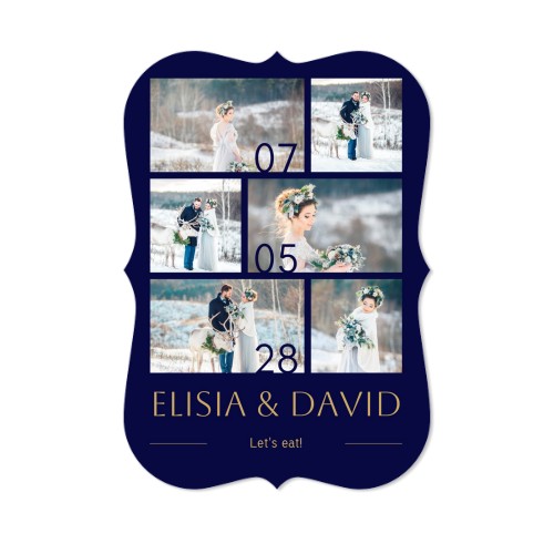 Single Card with brackets Portrait 10 x 14,3 cm