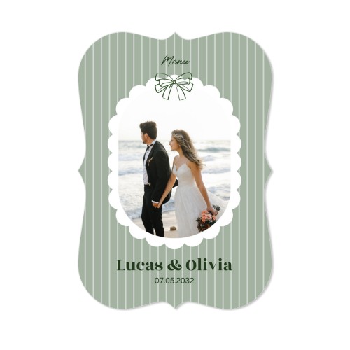 Single Card with brackets Portrait 10 x 14,3 cm