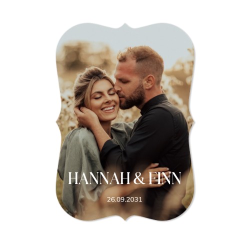 Single Card with brackets Portrait 10 x 14,3 cm