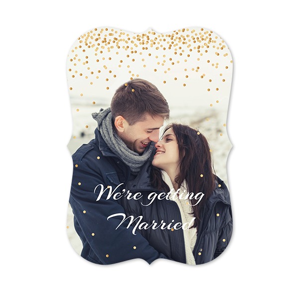 Fotokaart Accolade staand 10 x 14,3 cm