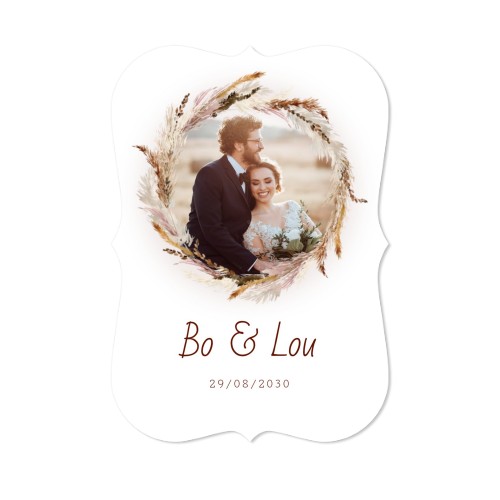 Single Card with brackets Portrait 10 x 14,3 cm