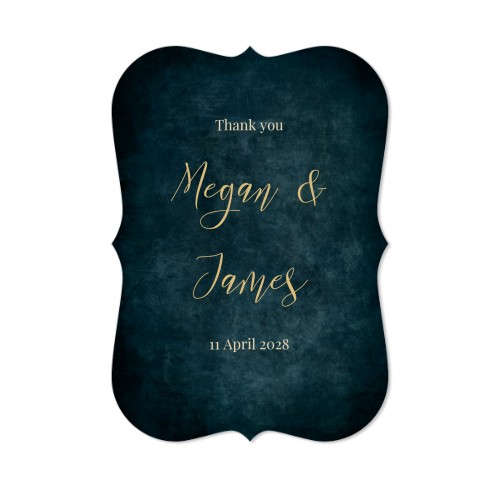 Grusskarte mit Klammer-Rahmen Hochformat 10 x 14,3 cm