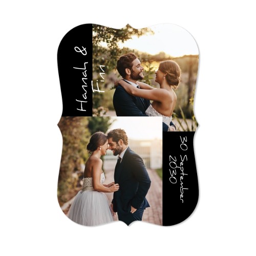 Single Card with brackets Portrait 10 x 14,3 cm